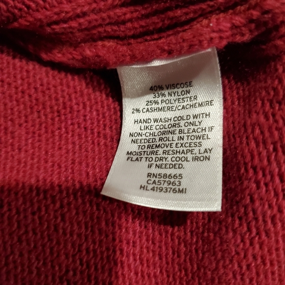 Chelsea 28 High/Low Crewneck Sweater SZ Med - Picture 7 of 8